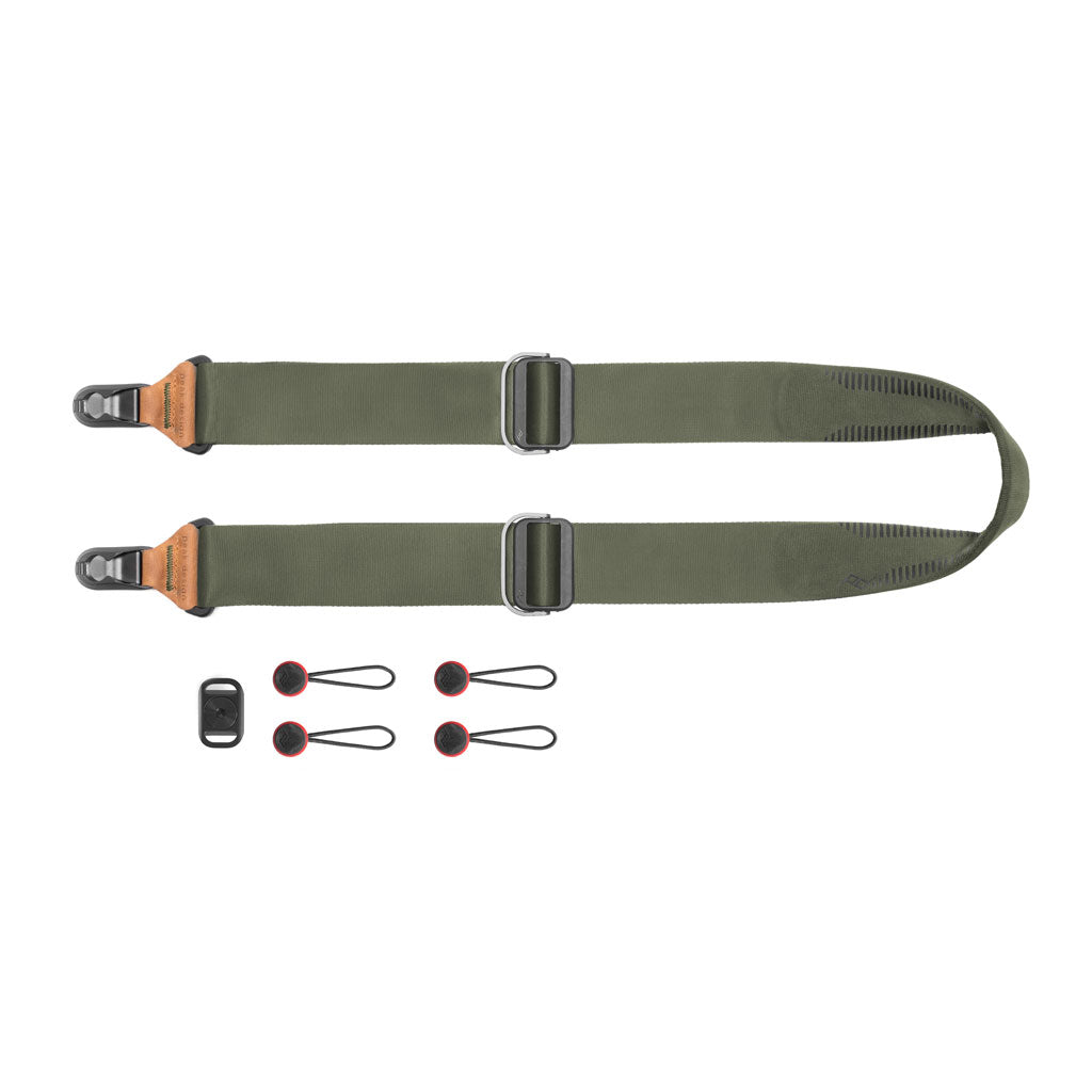 Correa con Anclaje Rápido y Ajuste Dinámico para Cámaras Fotográficas Slide de Peak Design